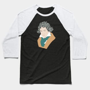 Ludwig Van Beethoven - portrait Baseball T-Shirt